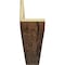 Ekena Millwork 2-Sided (L-beam) Riverwood Endurathane Faux Wood Ceiling Beam, Premium Aged, 4"W x 8"H  x 20'L BMRW2C0040X080X240ZD - alternate 4